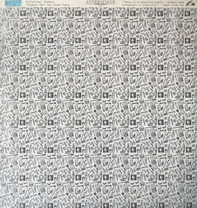 Authentique Glamour Collection 12x12 Scrapbook Paper Glamour Two (GLA002)