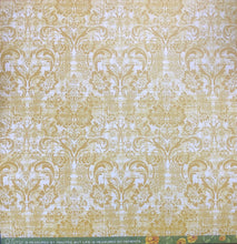 Load image into Gallery viewer, Kaisercraft Golden Grove Collection 12x12 Scrapbook Paper Gold Dahlia (P2352)
