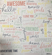 Load image into Gallery viewer, Kaisercraft Daydreamer Collection 12x12 Scrapbook Paper Yolo (P2338)
