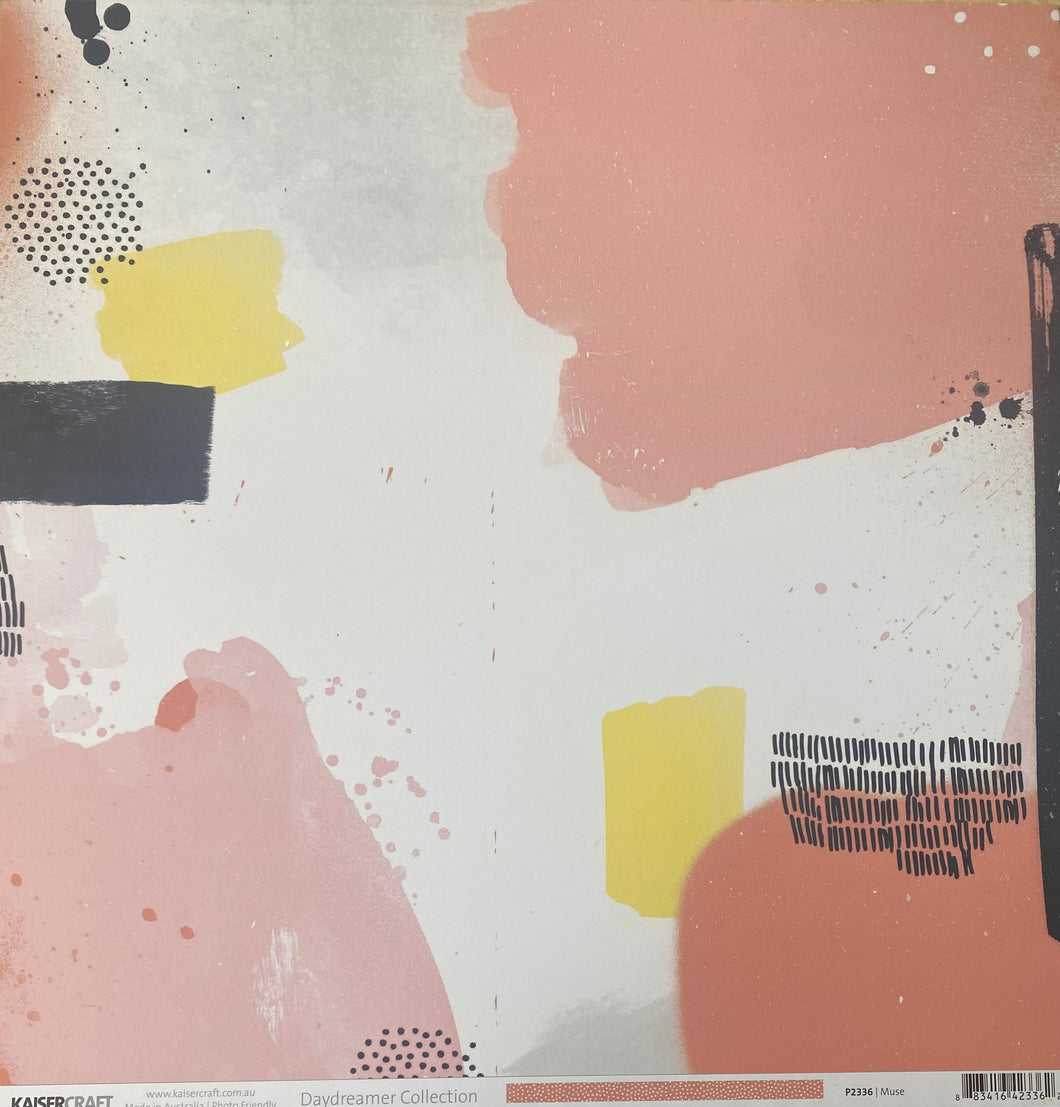 Kaisercraft Daydreamer Collection 12x12 Scrapbook Paper Muse (P2336)