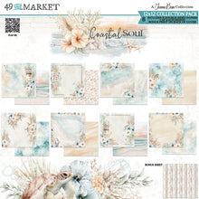 Load image into Gallery viewer, 49 and Market Coastal Soul  12x12 Collection Paper Pack (JCS-36794)
