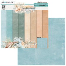Load image into Gallery viewer, 49 and Market Coastal Soul  12x12 Solids Paper Pack (JCS-36800)
