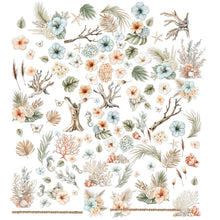 Load image into Gallery viewer, 49 and Market Coastal Soul Laser Cut outs Botanicals (JCS-36961)
