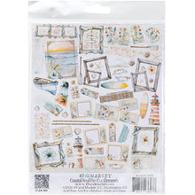 Load image into Gallery viewer, 49 and Market Coastal Soul Die Cut Ephemera (JCS-36978)
