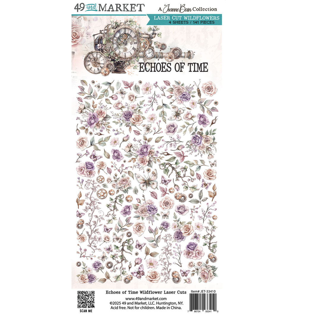 49 and Market  - Echos of Time Laser cuts - Wildflowers (JET-33410)