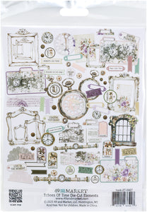 49 and Market  - Echos of Time Diecut Elements (JET-33427)