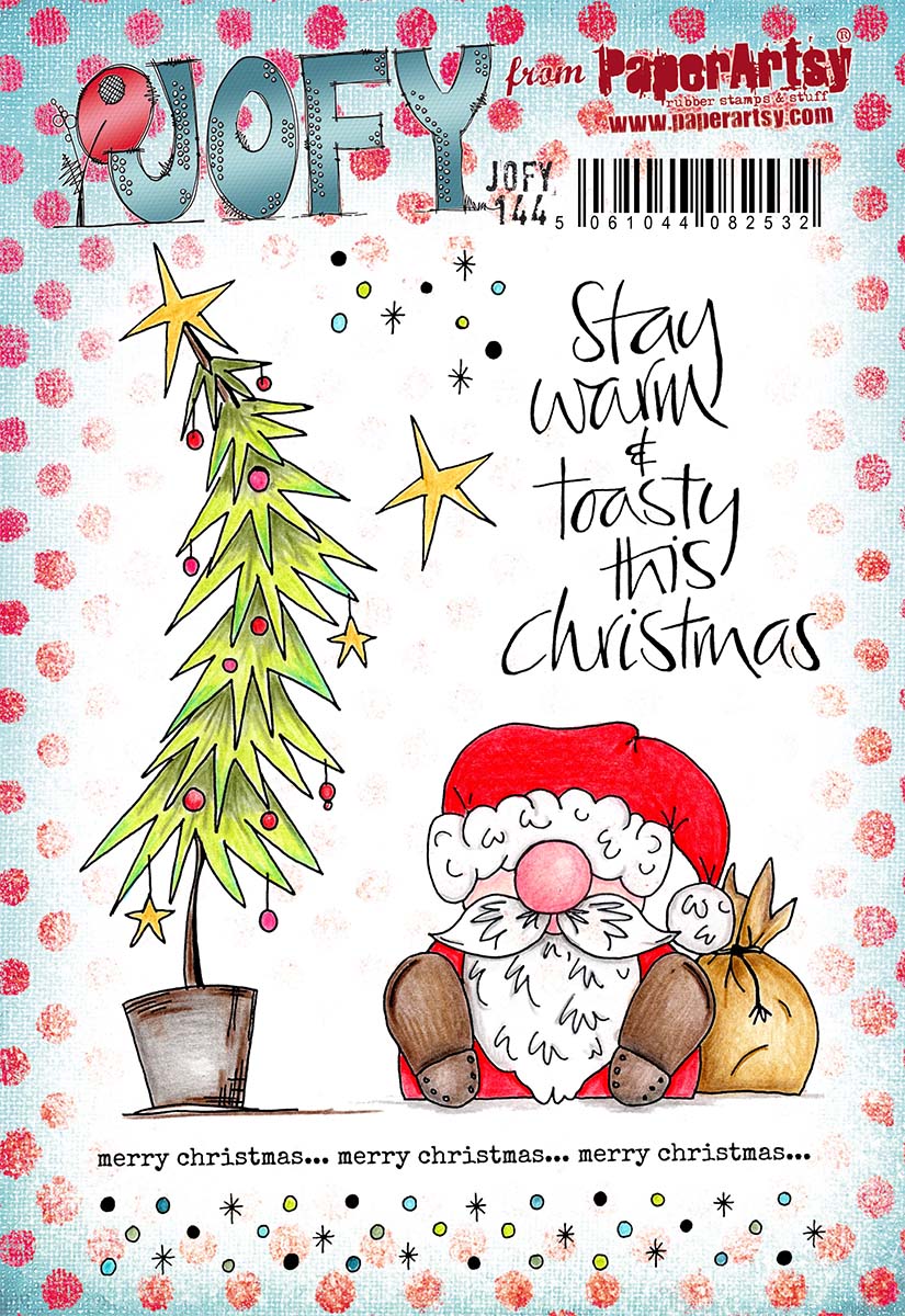PaperArtsy Rubber Stamp Set designed by Jo Firth-Young (JOFY144)