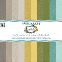 Load image into Gallery viewer, PRE-ORDER 49 and Market Krafty Garden Collection 12x12 Solids Paper Pack (KG-26382)
