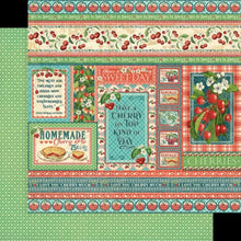 Load image into Gallery viewer, Graphic 45 Papercrafting Paper 8" x 8" Paper Pad - Life's a Bowl of Cherries (4502580)
