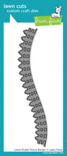 Load image into Gallery viewer, Lawn Fawn Lawn Cuts Custom Craft Dies Little Picket Fence Border (LF1379)

