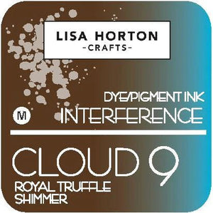 Lisa Horton Crafts Cloud 9 Interference Dye/Pigment Ink Royal Truffle Shimmer