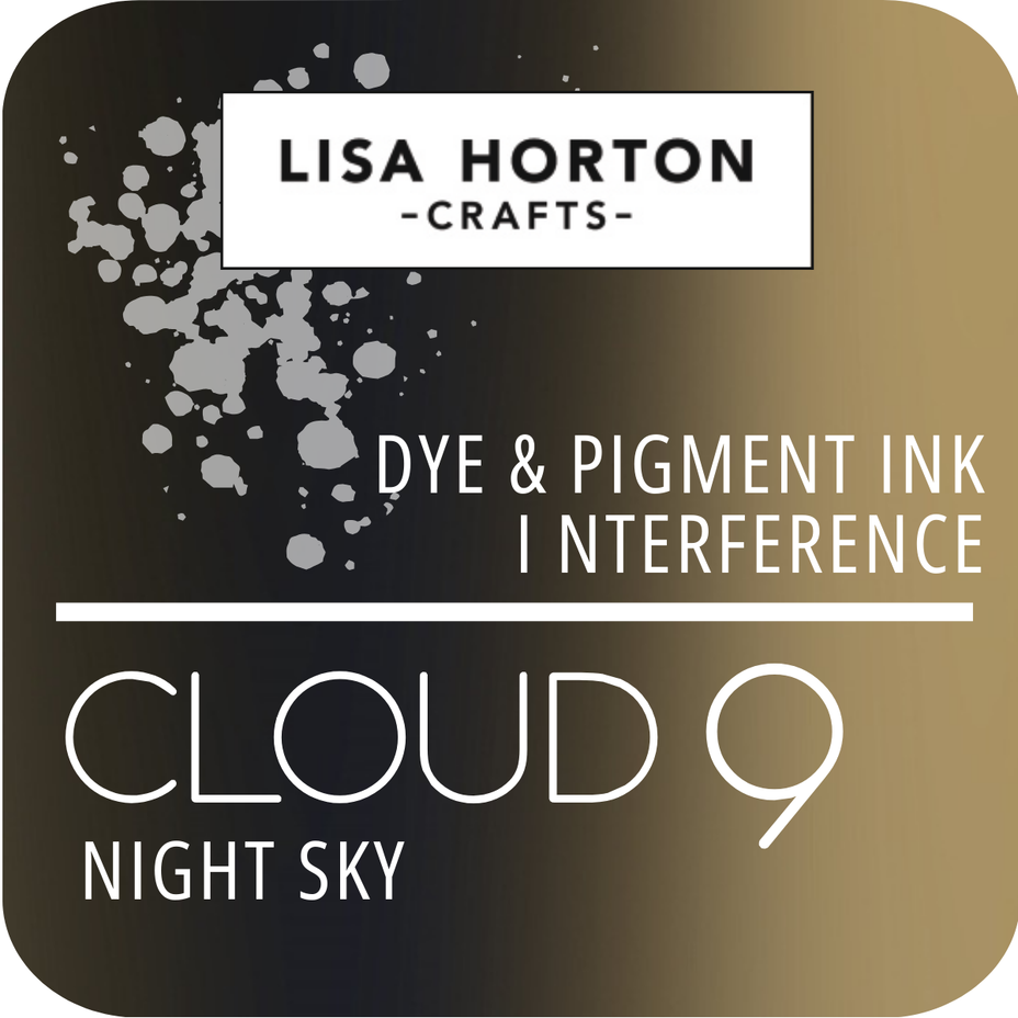Lisa Horton Crafts Cloud 9 Interference Dye/Pigment Ink Night Sky Shimmer