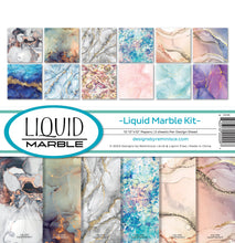 Load image into Gallery viewer, Reminisce Liquid Marble 12x12 Collection Kit (LIQ-200)
