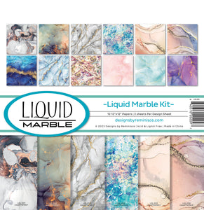 Reminisce Liquid Marble 12x12 Collection Kit (LIQ-200)