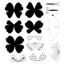 Load image into Gallery viewer, Sizzix Stamps - Catherine Pooler Bright Butterflies #1 (666992)
