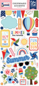 Echo Park My Favorite Summer Collection Chipboard Accents (MYS273021)