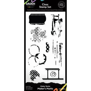 Arden Creative Studio - Maker Series Makers Marks Stamp Set (ACSCS006)