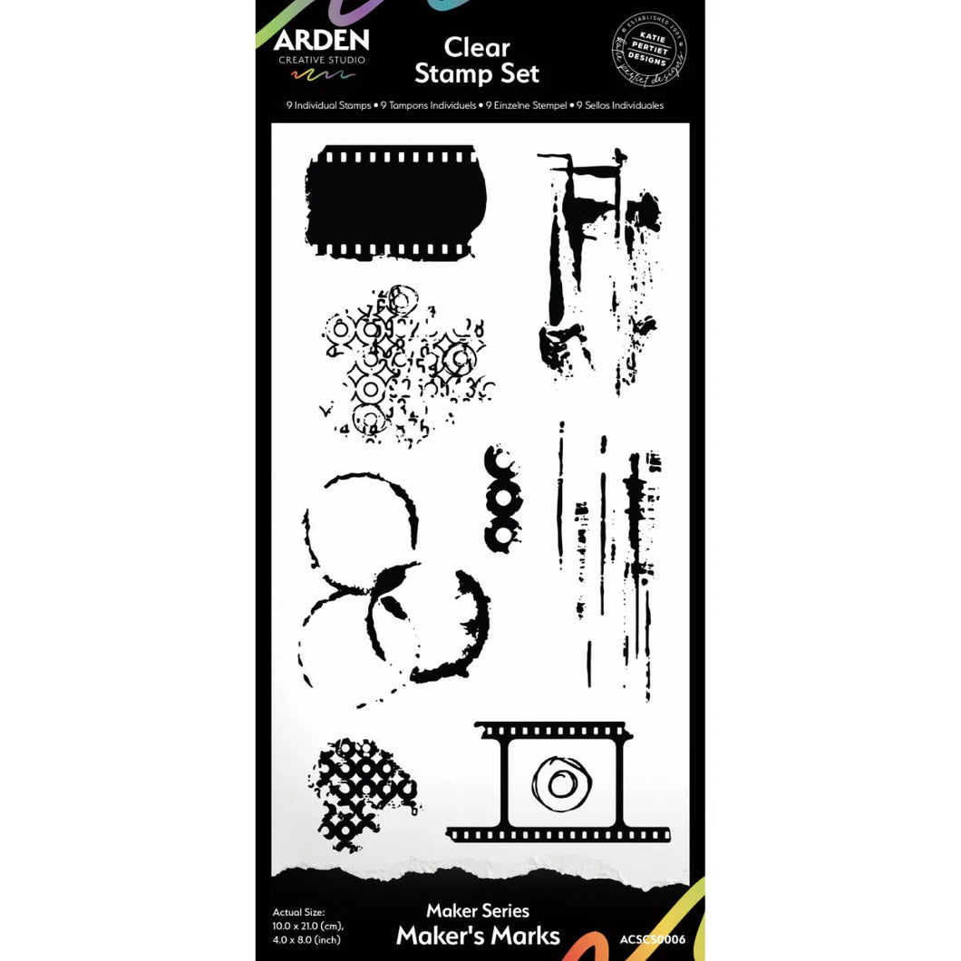 Arden Creative Studio - Maker Series Makers Marks Stamp Set (ACSCS006)