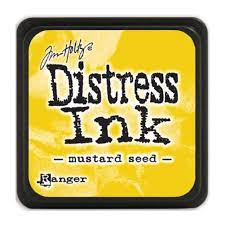 Tim Holtz Distress Mini Ink Pad Mustard Seed (TDP40040)