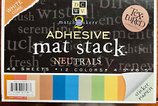 Mat Stack Neutral DCWV Adhesive Mat Stack Neutrals (MS-010-00007) – Everything Mixed Media