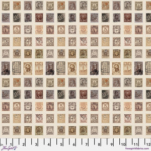 Tim Holtz Freespirit Fabric Neutral Stamps (PWTH251.NEUTRAL)