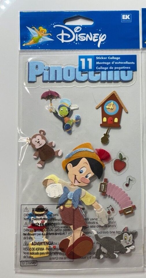 Disney Dimensional Sticker Pinocchio