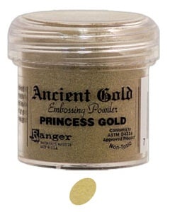 Ranger Ancient Gold Embossing Powder Princess Gold (EGJ00778)
