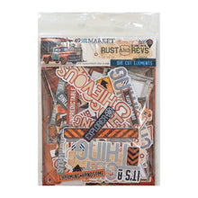 Load image into Gallery viewer, 49 &amp; Market Rust and Revs Die Cut elements (RAR-29123)
