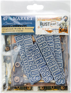 49 and Market Rust & Revs 2.0 Chipboard Set (RR2-31553)