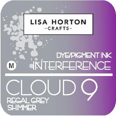 Lisa Horton Crafts Cloud 9 Interference Dye/Pigment Ink Regal Grey Shimmer