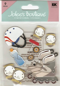 Jolee's Boutique Dimension Sticker Roller Blading (SPJB428)