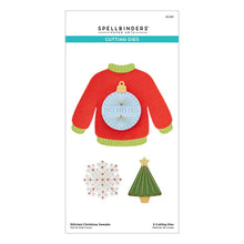 Load image into Gallery viewer, Spellbinders Paper Arts Cutting Dies Stitched Christmas Sweater (S7-237)
