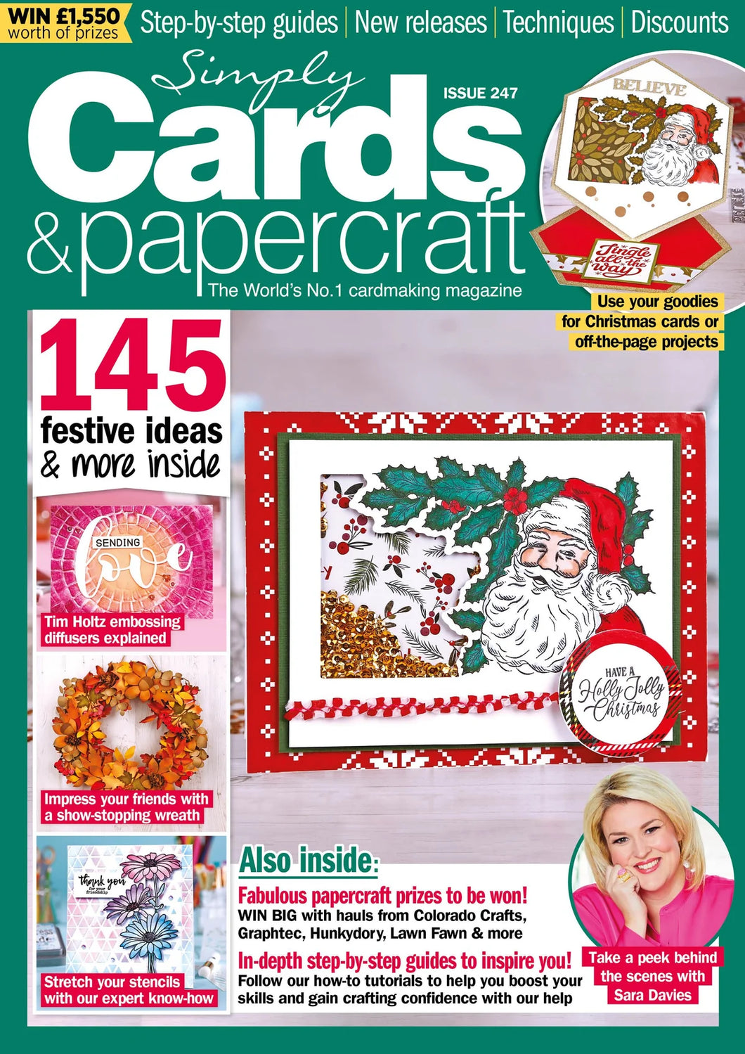 Simply Cards & Papercraft Magazine Issue 247