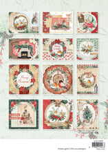Load image into Gallery viewer, Studio Light Essentials Card Making Pad Holly Jolly (SL-ES-CMP09)
