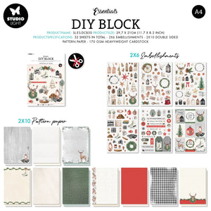 Studio Light Essentials DIY Block Christmas At Home