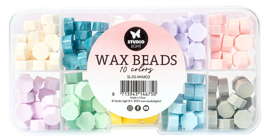 Studio Light Wax Beads Pastels (SL-ES-WAX03)