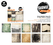 Load image into Gallery viewer, Studio Light Grunge Collection 8x8 Grunge Inventions Paper Pad (SL-GR-PP110)
