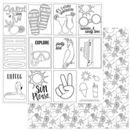 Photoplay Paper Squeeze In Some Fun Collection Color Me 12x12 Scrapbook Paper (SQF9330)