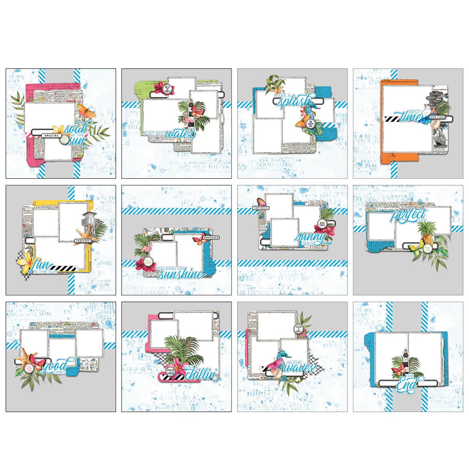 49 and Market Big Picture Album Kit-Vintage Artistry Moonlit Garden