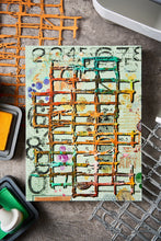 Load image into Gallery viewer, Sizzix Thinlits Die Set Grid Iron by Seth Apter (667051)

