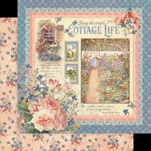 Load image into Gallery viewer, Graphic 45 Papercrafting Paper 8" x 8" Paper Pad - Cottage Life (4502396)
