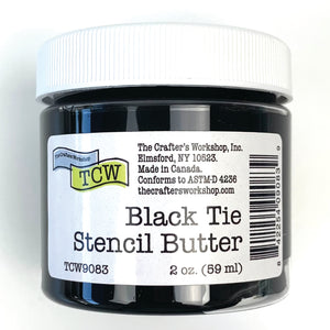 The Crafter's Workshop Stencil Butter Black Tie (TCW9083)