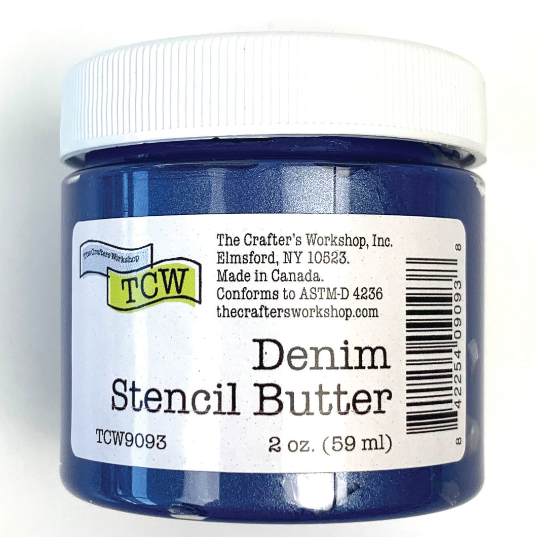 The Crafter's Workshop Stencil Butter Denim (TCW9093)