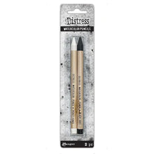 Load image into Gallery viewer, Tim Holtz Distress Watercolor Pencils Black &amp; White Set (TDH83573)
