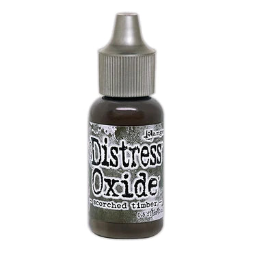 Tim Holtz Distress Oxide Ink Re-Inker Scorched Timber (TDR83474)
