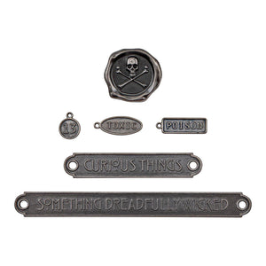 Tim Holtz idea-ology Halloween Word Plaques and Tags (TH94341)