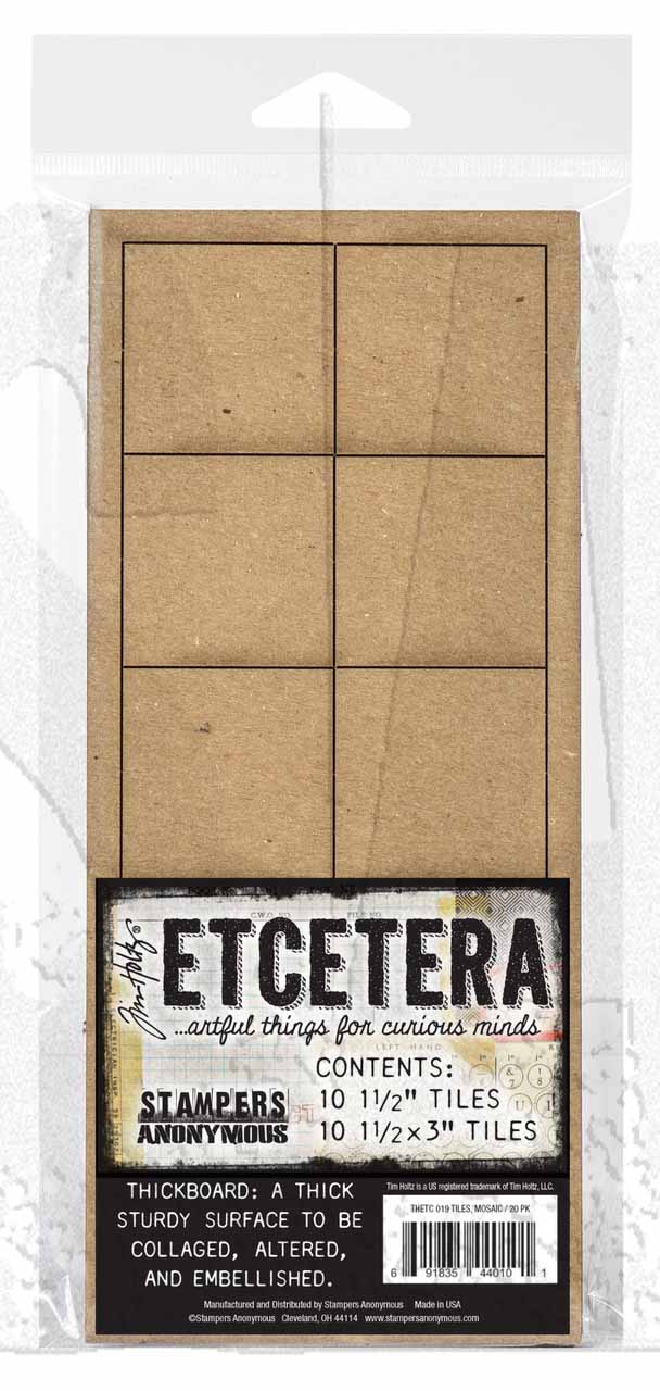 Tim Holtz Etcetera Collection Mosaic Tiles (THETC019)