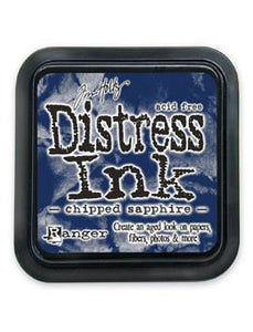 Tim Holtz Distress Ink Pad Chipped Sapphire (TIM27119)