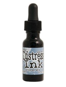 Tim Holtz Distress Ink Re-Inker Stormy Sky (TIM27294)