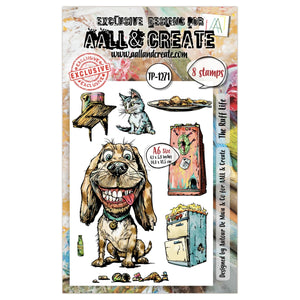 AALL & CREATE A6 Stamp Set The Ruff Life TP-1271
